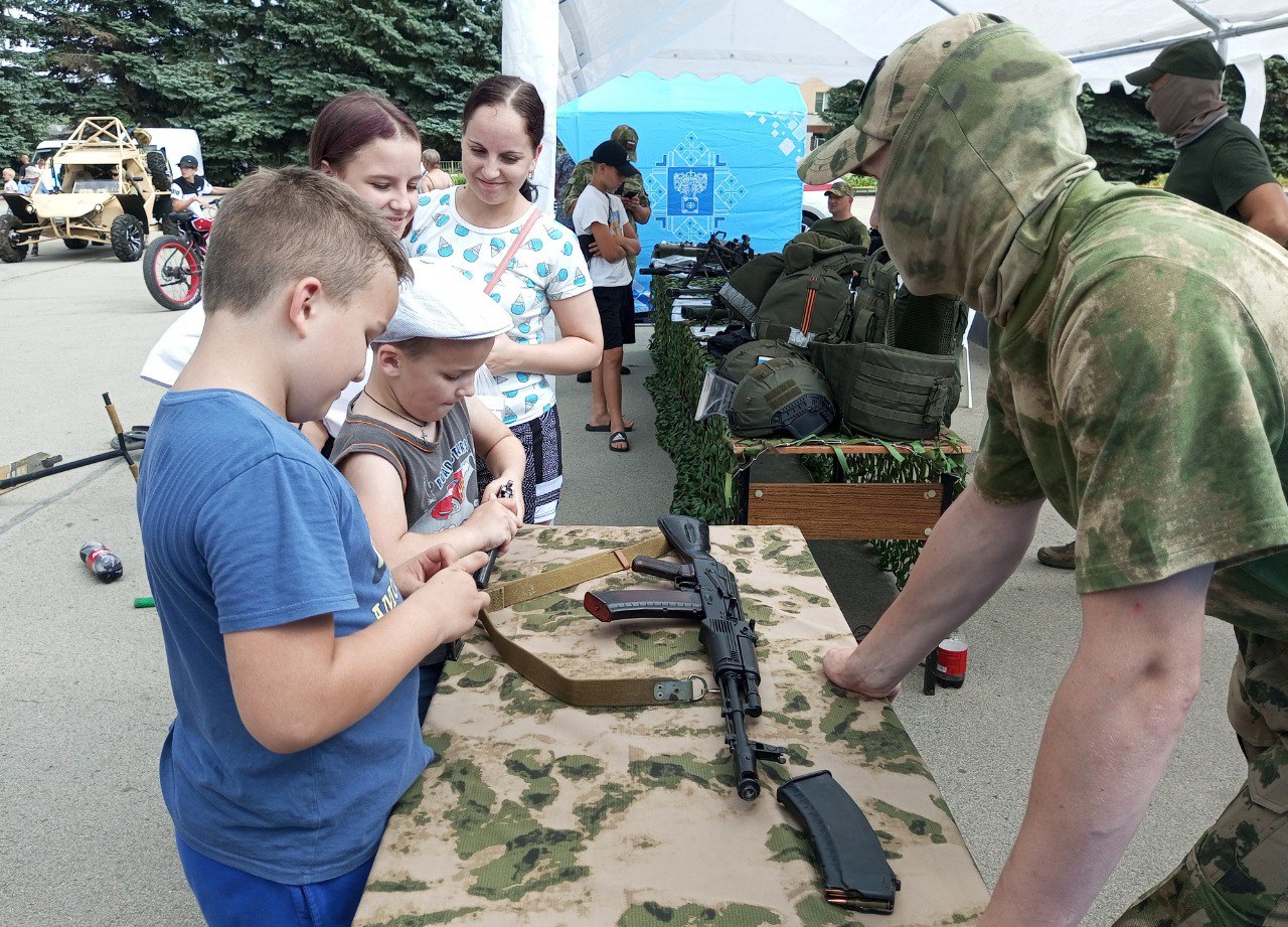 Плавчане провели «Один день с Росгвардией».